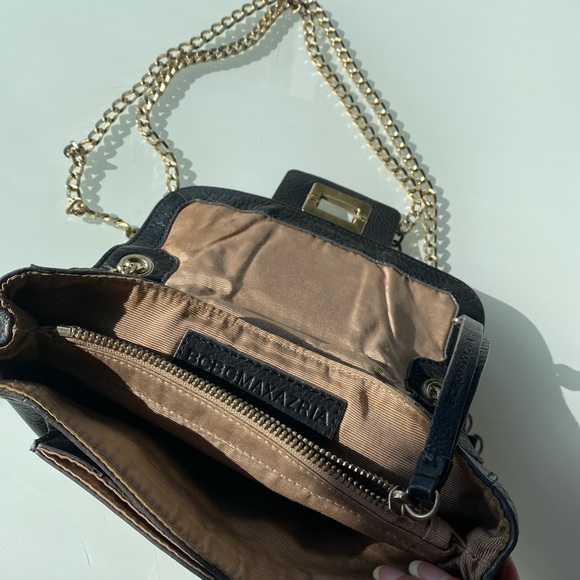 BCBG MaxAzria Leather Black purse - Picture 5 of 6
